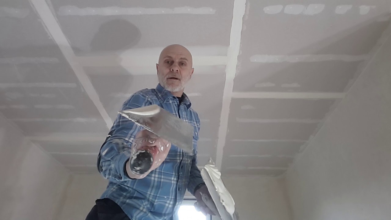 Szpachlowanie łączeń płyt gipsowo-kartonowych. Zamknięcie Q1