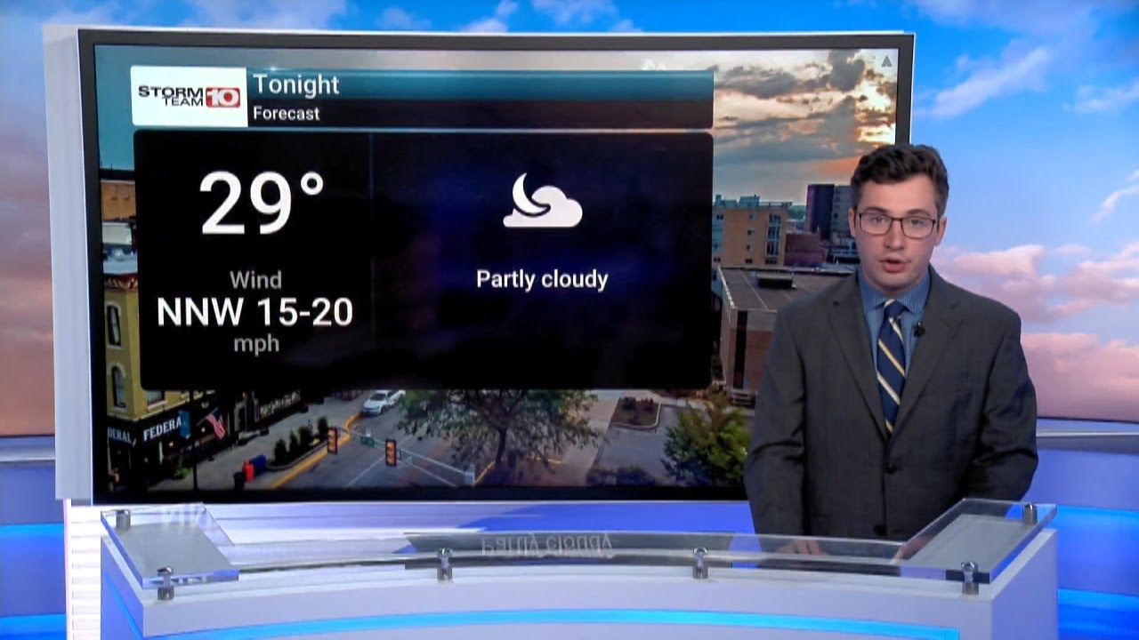 The storms are over - but the cold is here