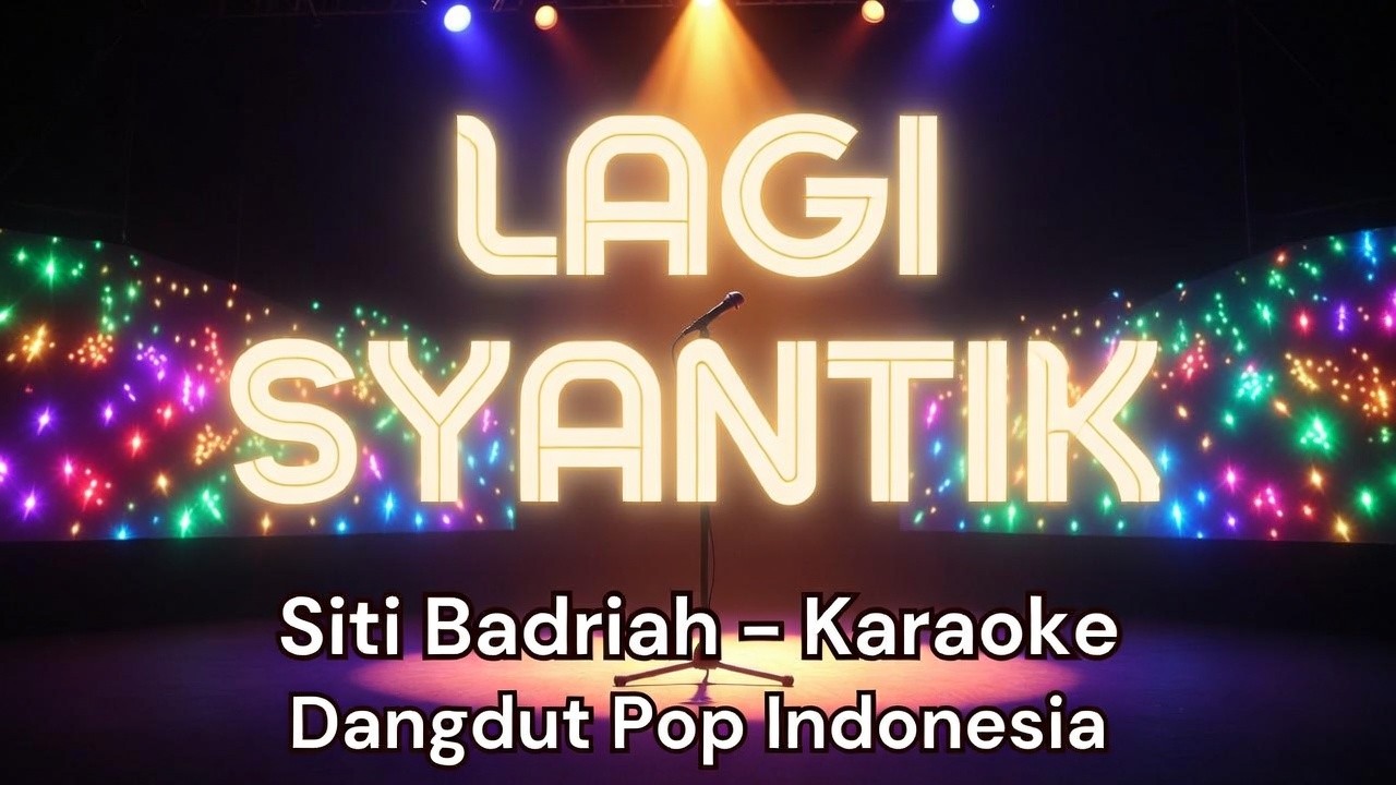 Dangdut Viral! Siti Badriah - Lagi Syantik Karaoke Lirik Indonesia 🎤 By SquidNT