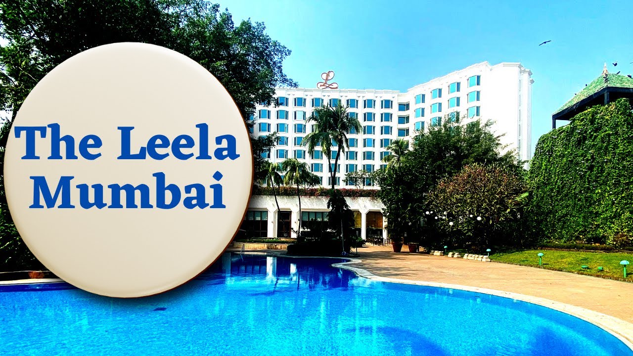 The Leela Mumbai(Full Tour) | Mumbai's Luxury Hotel | Pool View room with Bathtub | Staycation