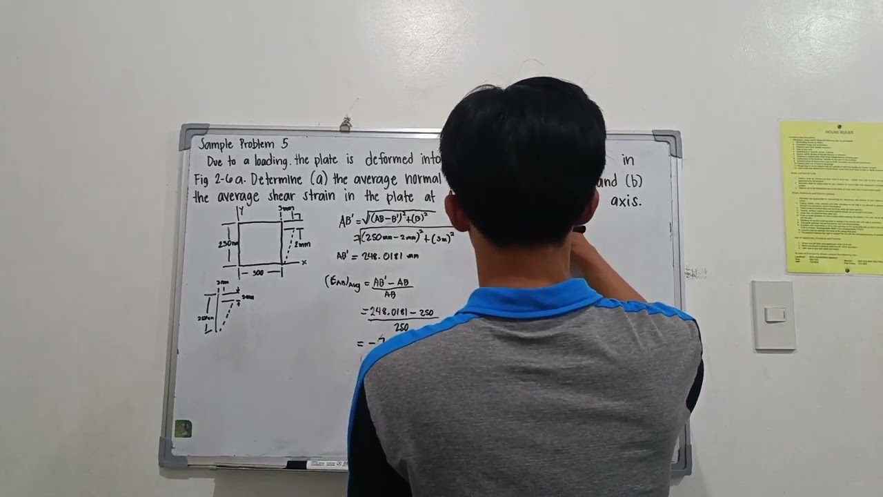 MECHANICS OF DEFORMABLE BODIES _SAMPLE PROBLEM 