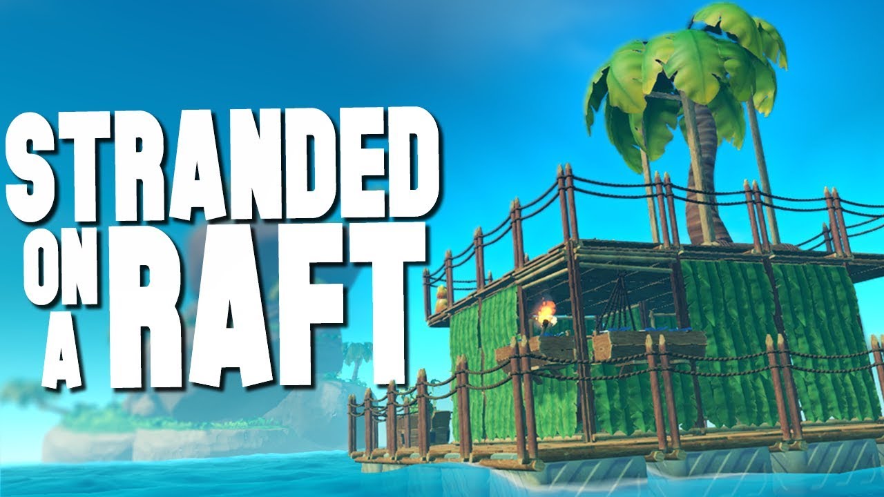 STRANDED ON A RAFT WITH A SHARK! - Raft