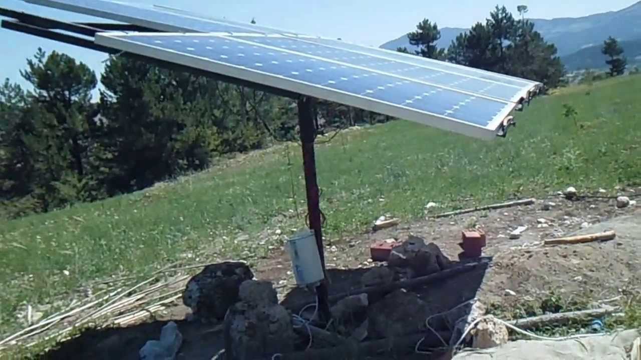 Güneş Enerjisi İle Solar Pompa Çalıştırma
