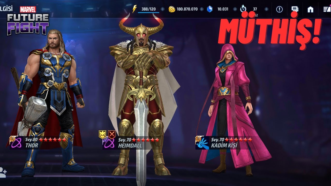 Hesap İnceleme - 60 | Marvel Future Fight
