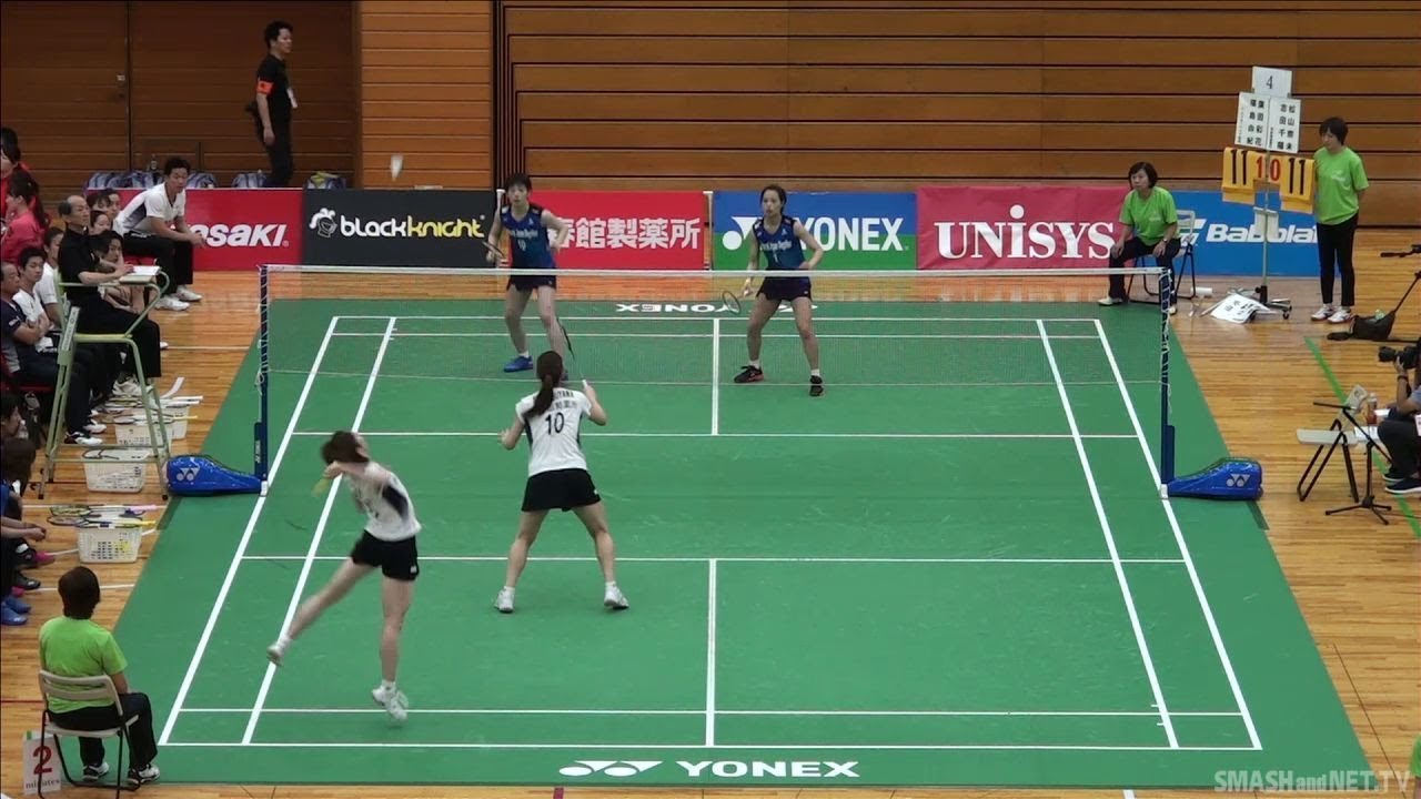 志田 千陽／松山 奈未(再春館製薬所) vs 福島 由紀／廣田 彩花(アメリカンベイプ岐阜) D1 準々決勝【第69回全日本実業団バドミントン選手権】