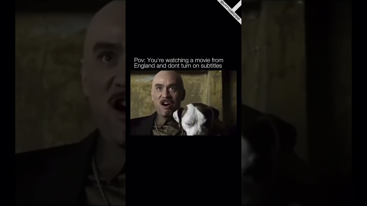 Когда смотришь английский фильм и не включаешь субтитры — короткометражный видеомем