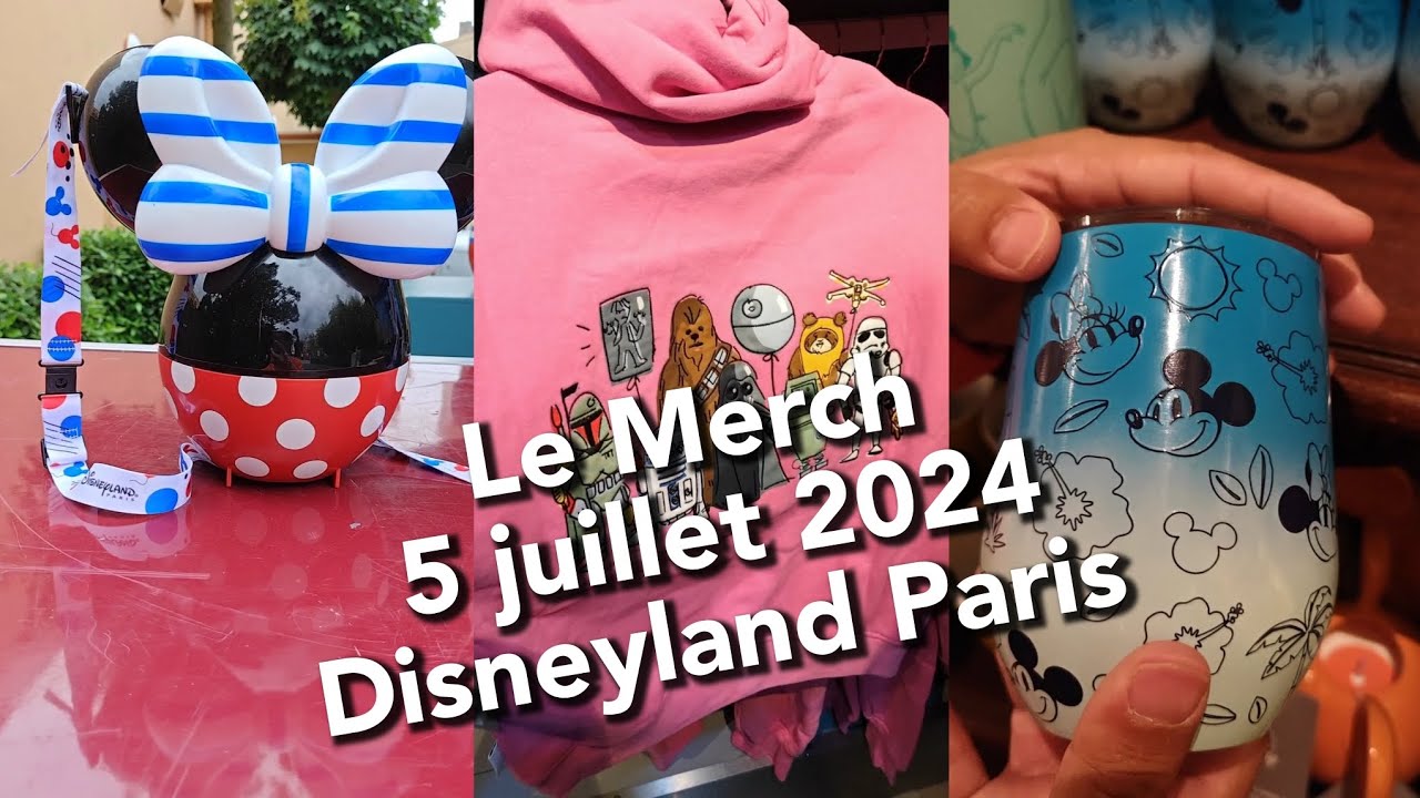 les nouveautés Merch de la semaine à Disneyland Paris ! #disneylandparis #shopping #merchandise