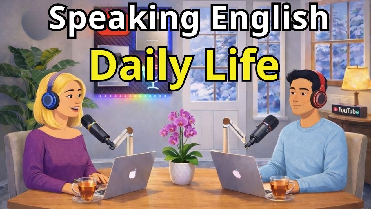 How to Speak English Fluently Using Daily Life Topics | English Podcast