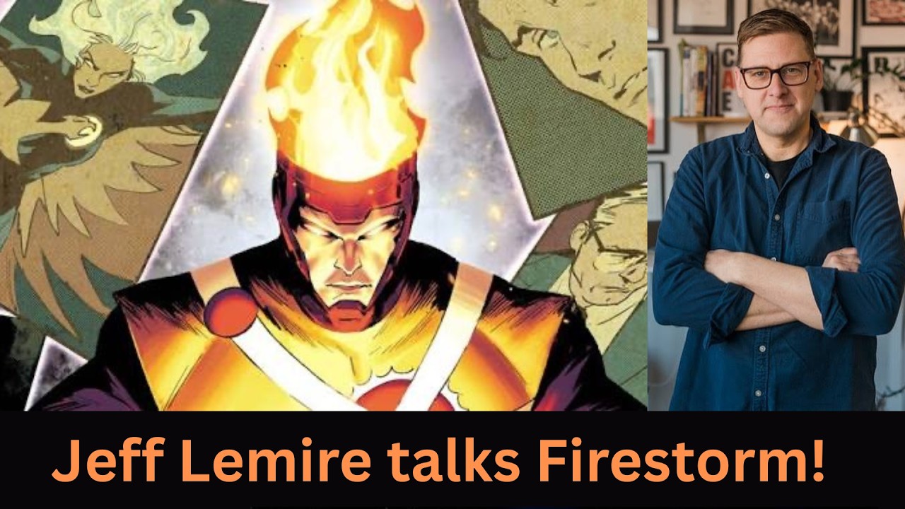 Джефф Лемир рассказывает о Файрсторме! #firestorm #dccomics #comics