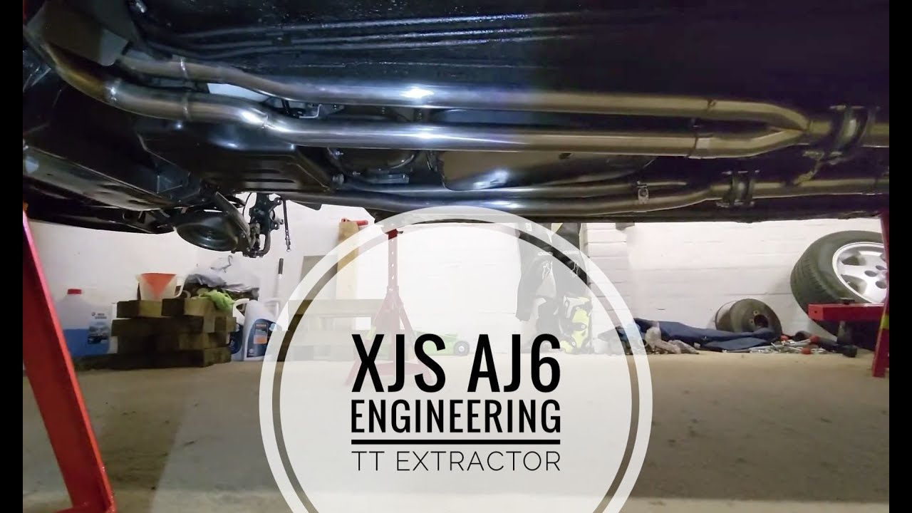 Aj6 Engineering Basic TT Extractor for Jaguar XJS V12 6.0l facelift