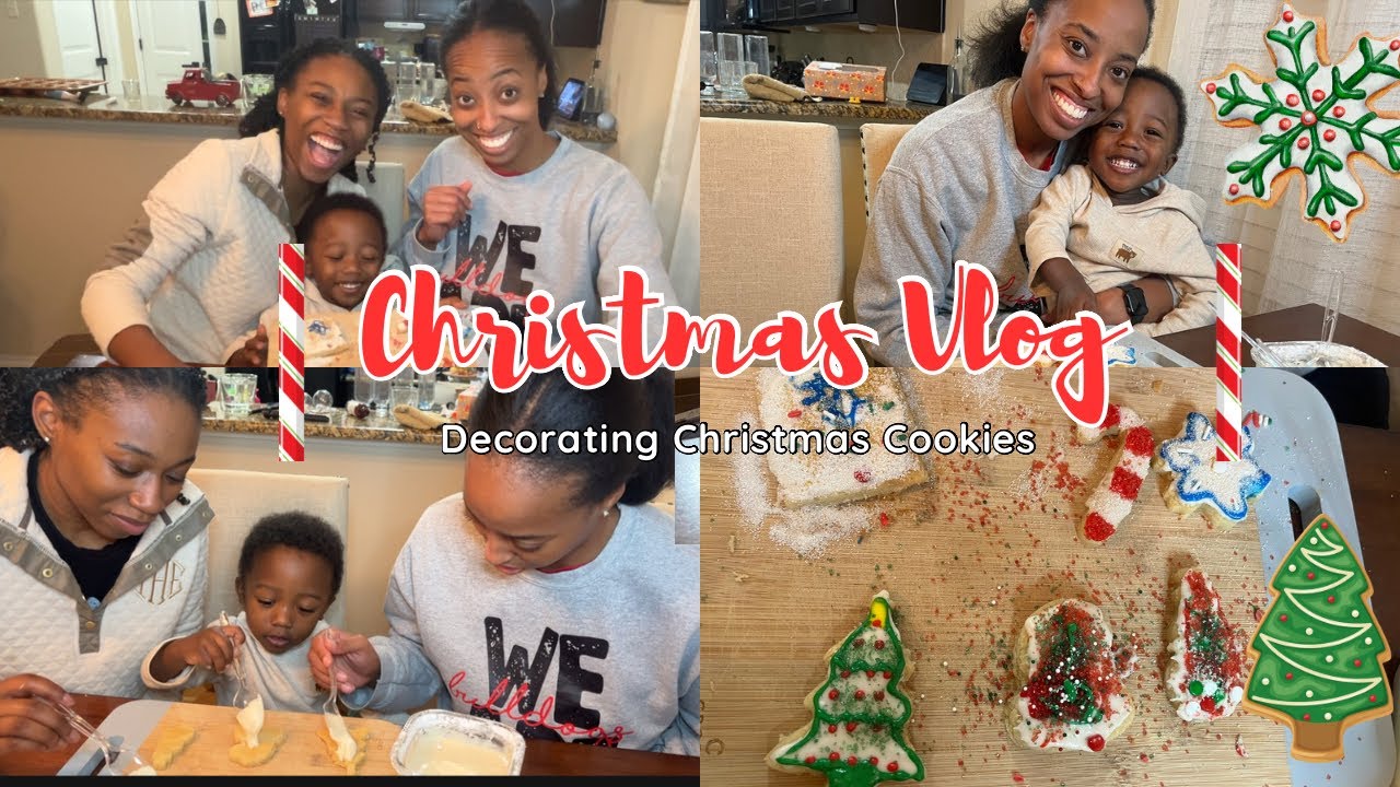 Christmas Vlog: Decorating Christmas Cookies