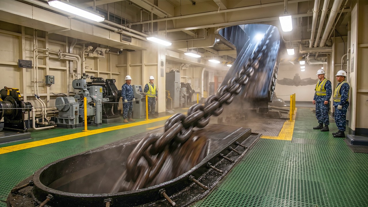 Why U.S. Aircraft Carrier Anchors Are More Insane Than People Think