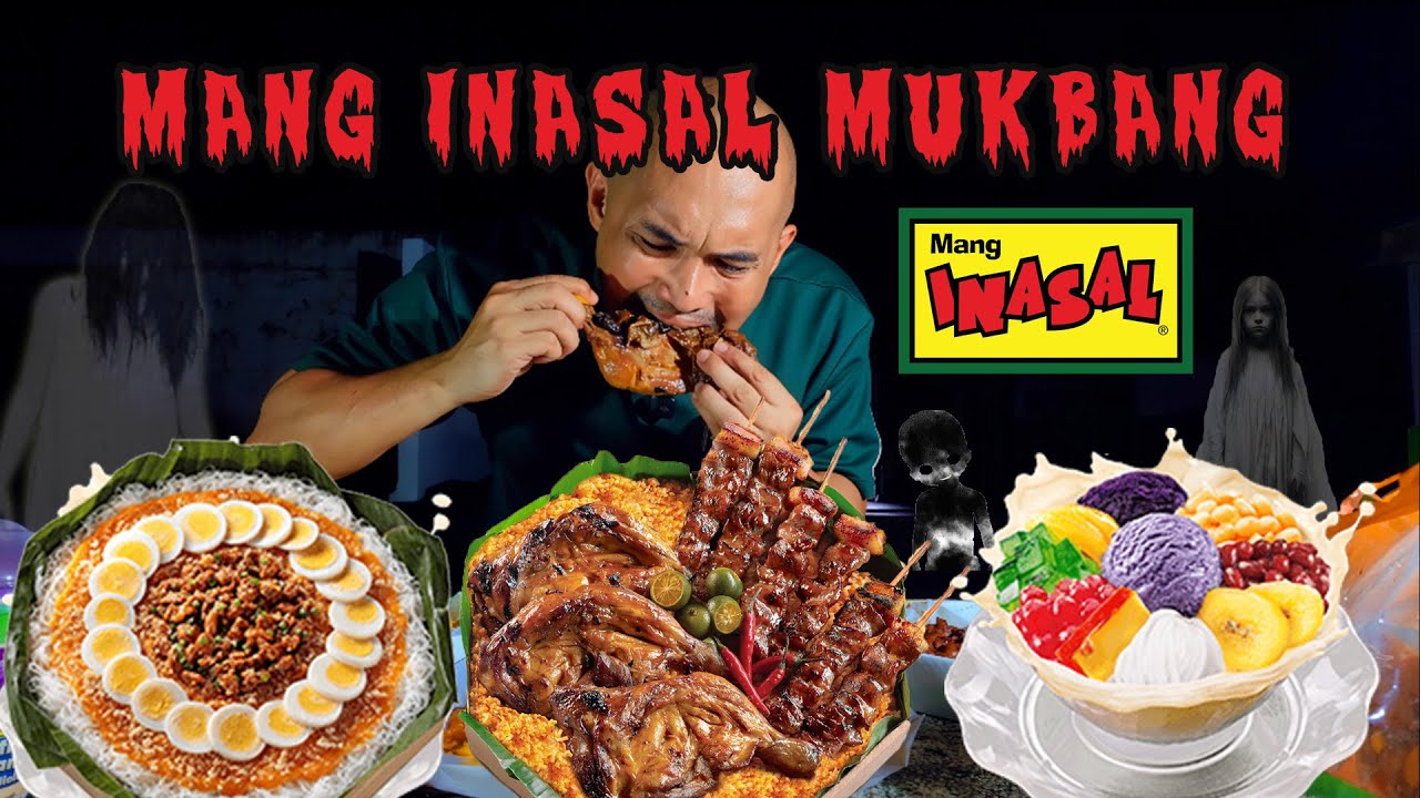 MANG INASAL SOLO MUKBANG SA SEMENTERYO | HALLOWEEN SPECIAL @manginasalph #KaingMangInasal