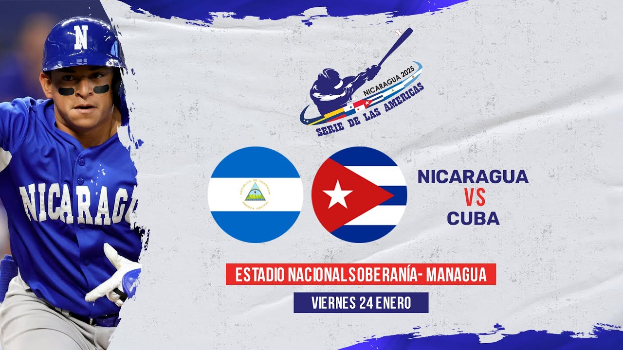 Nicaragua vs. Cuba - [Serie de las Américas] - [24/01/2025]
