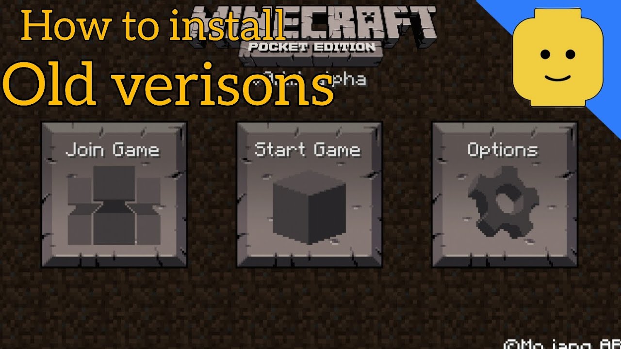 how to install old versions of minecraft PE (Android)