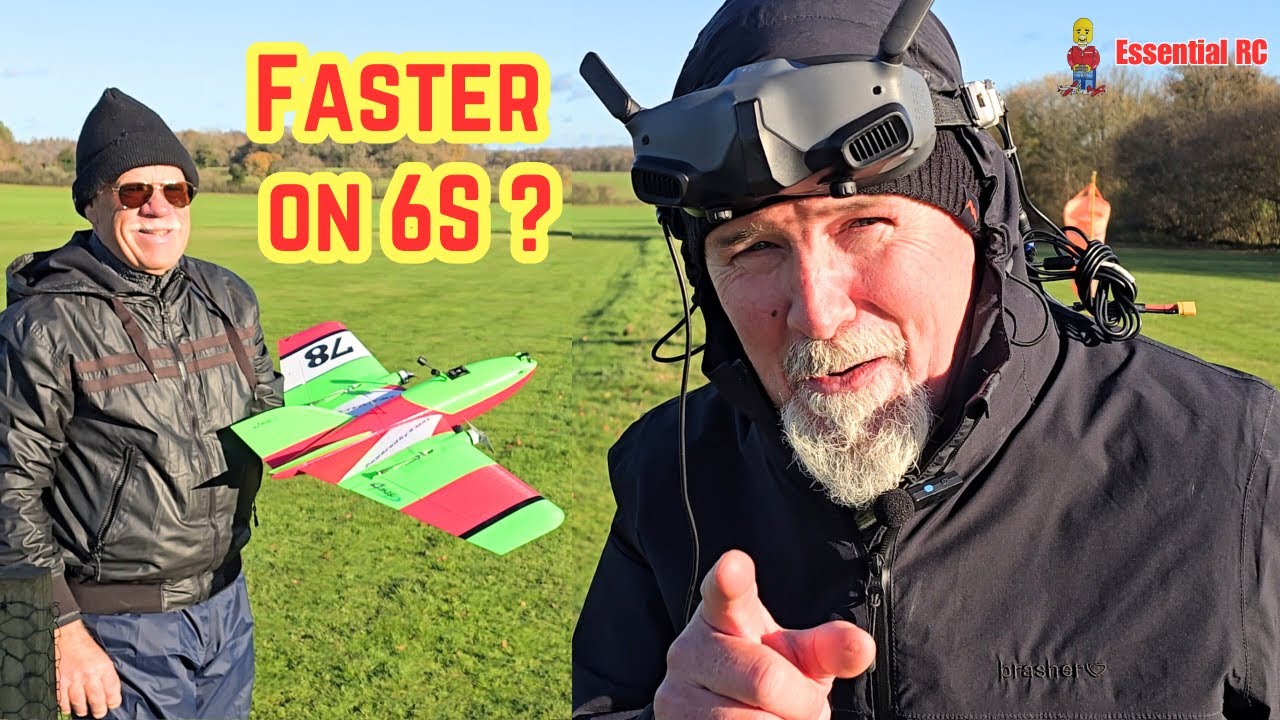 FASTER on 6S LIPO ? Stunt Double Interceptor v2 3D printed FAST twin motor RC Aeroplane