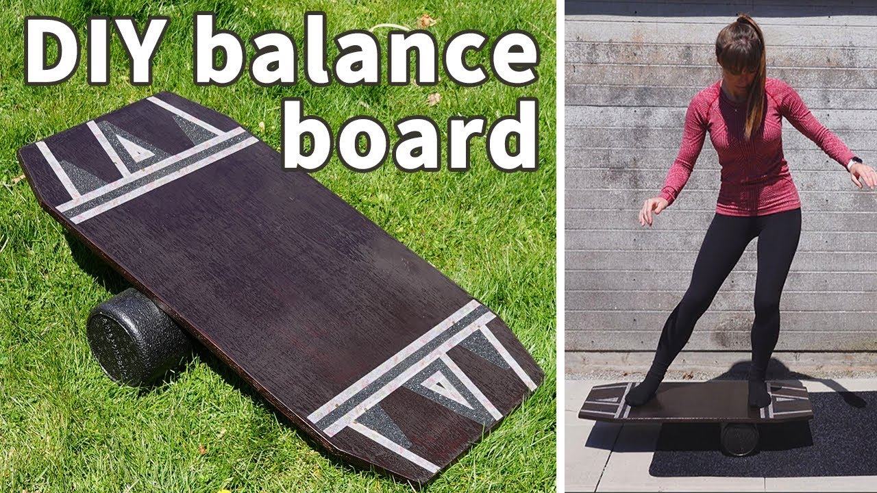How to Make a Balance Board at Home