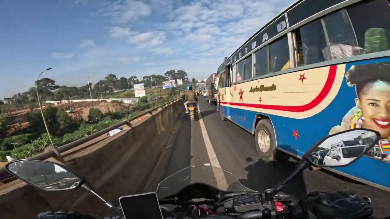 Nairobi morning traffic (Thika road)