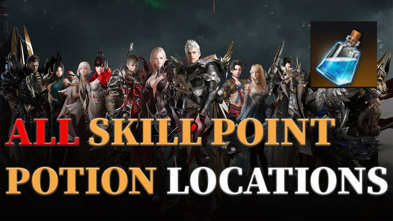 Lost Ark RU ALL Skill Point Potion Locations/Guide/Fastest 5 Island Hearts -  Giveaway