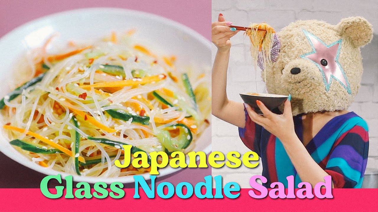 Japanese Glass Noodle Salad【Vegan】