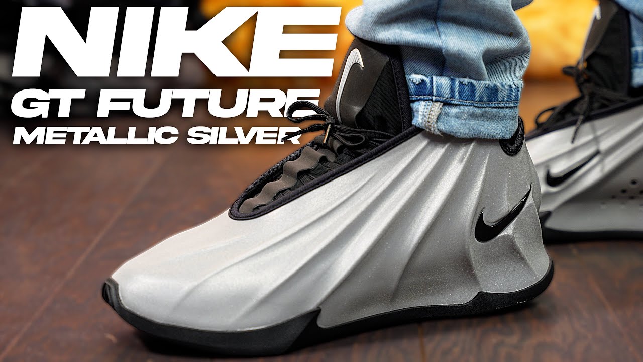 Nike GT Future Metallic Silver Close Up Review