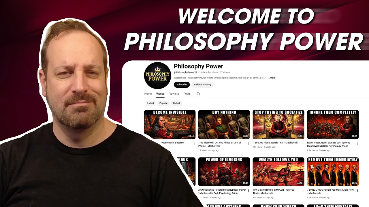 Welcome To Philosophy Power ( Channel Introduction )