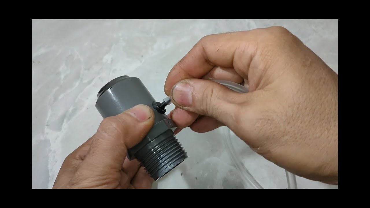 DIY venturi ±7cm pompa submersible (60w-250w)