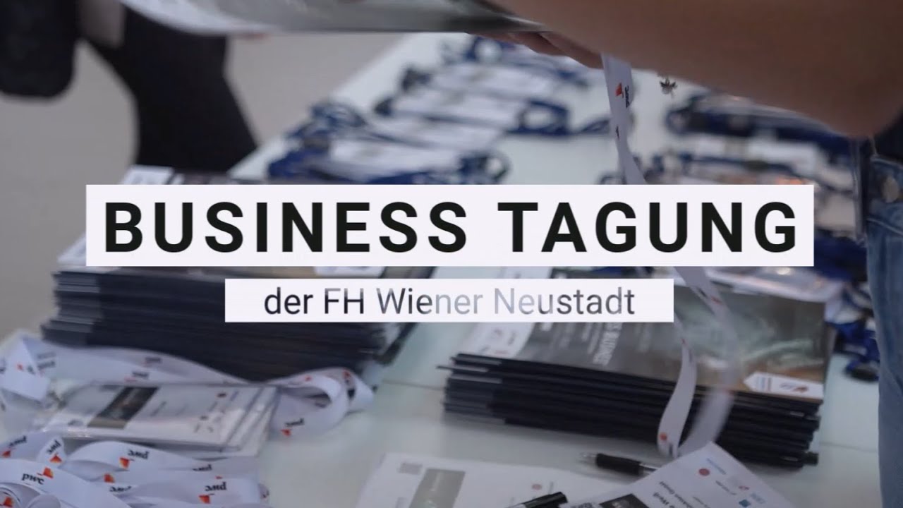 Business Tagung der FH Wiener Neustadt
