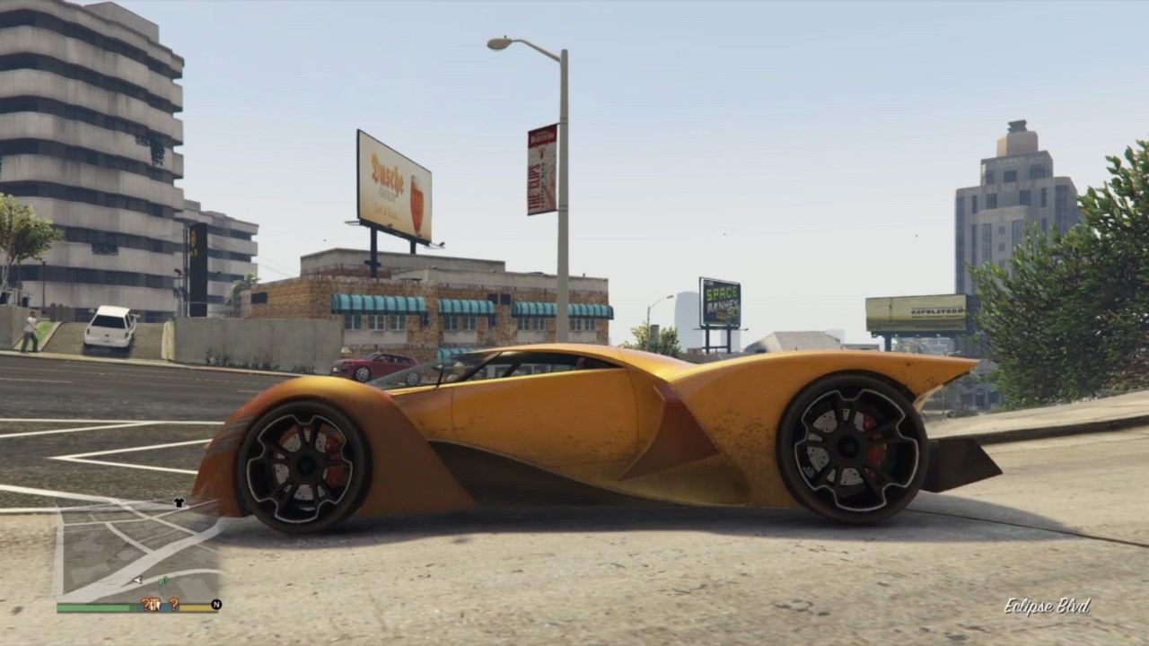 GTA 5 Supercar Driving Gameplay | Smooth Free Roam Drive in Los Santos