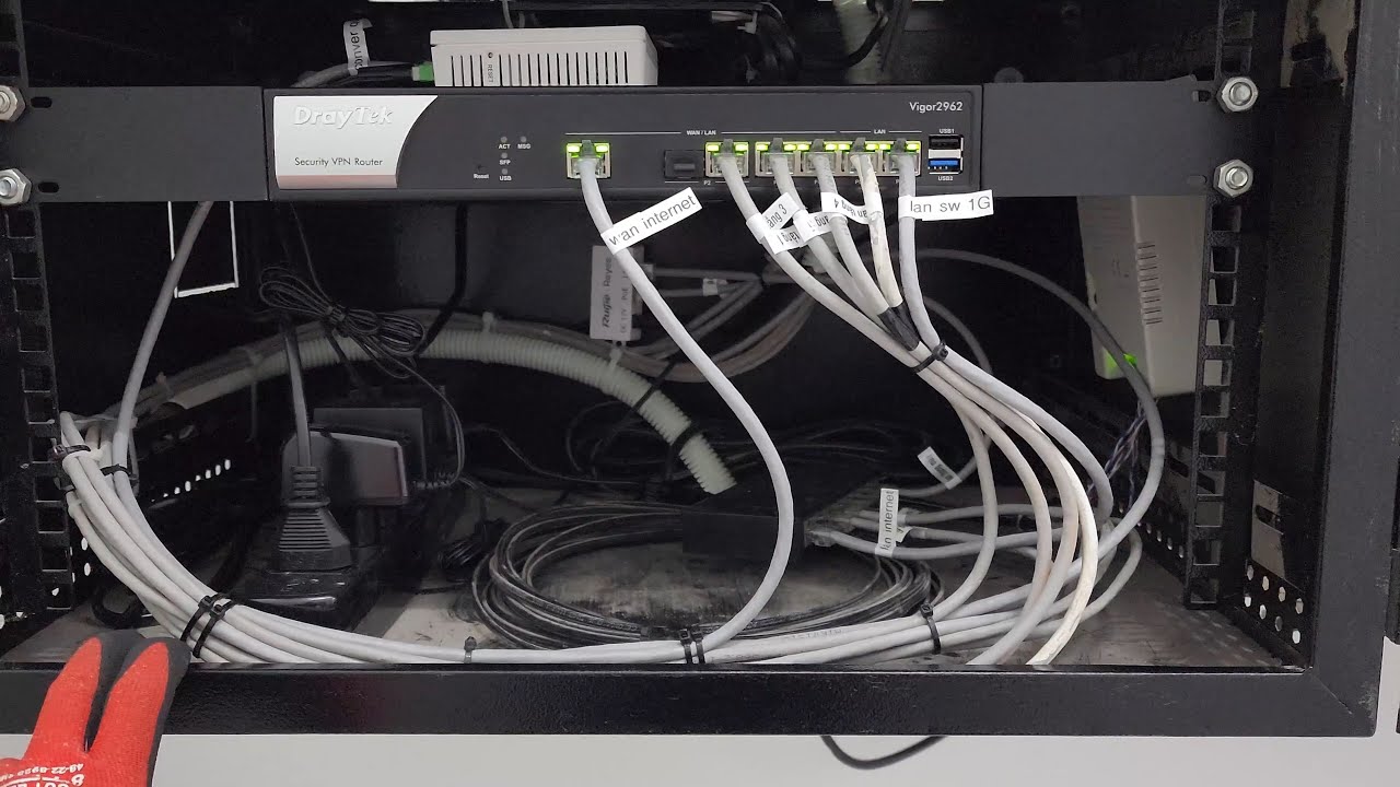 CẤU HÌNH VÀ LẮP ĐẶT cân bằng tải Draytek Vigor2962 |AND INSTALLATION Draytek Vigor2962 load balancer