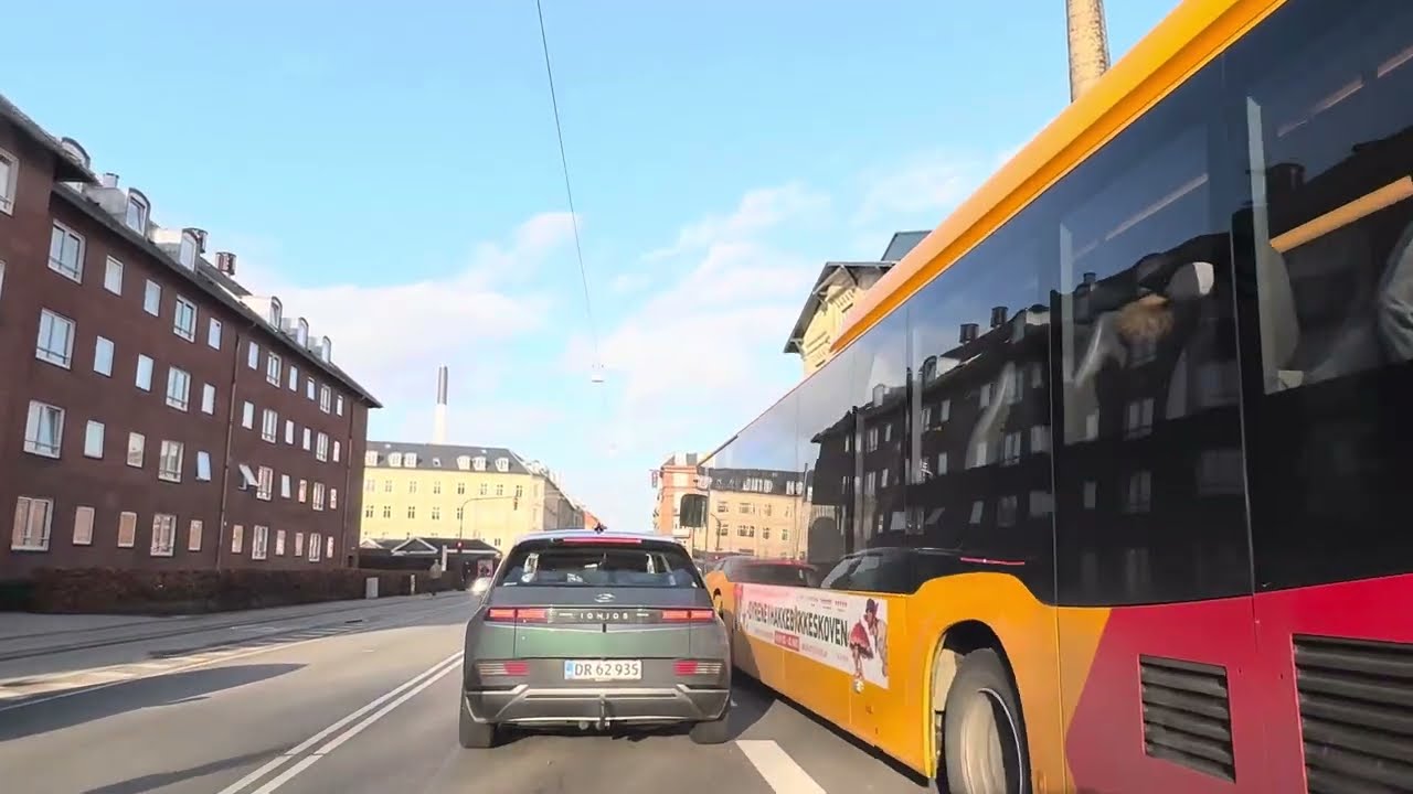 Glostrup To Frederiksberg and Copenhagen - A Drive Through Copenhagen’s Suburbs