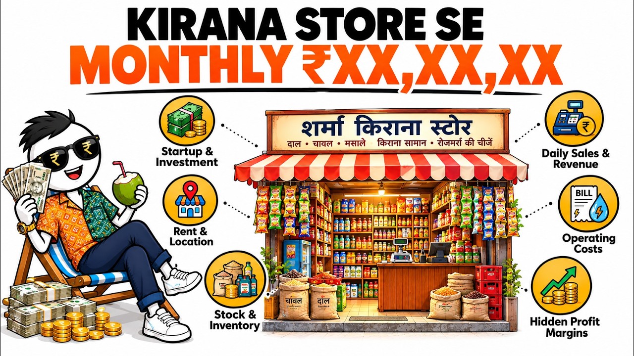Kirana Store Business Breakdown: Investment, Margins & Profit