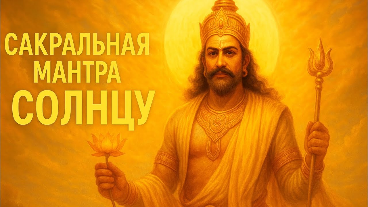 ☀️ МАНТРА СОЛНЦУ | Как включить харизму и стать источником силы #youtube #mantra #meditation #power