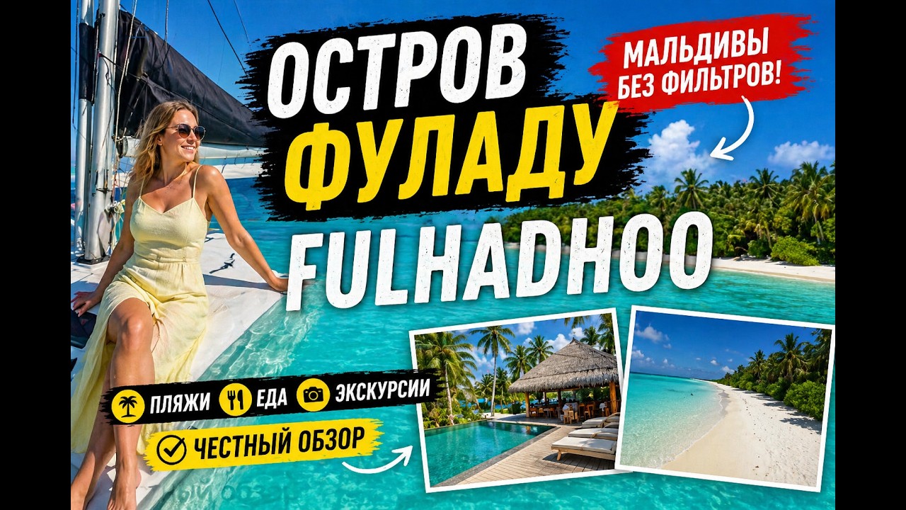 Остров Фуладу ✈️ Мальдивы без фильтров | Честный обзор