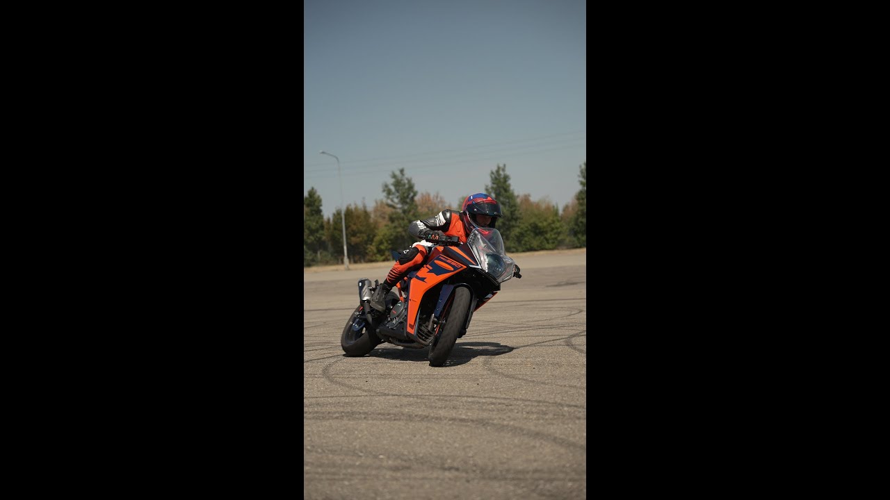 2022 KTM RC390 RAW DRIFT TEST 