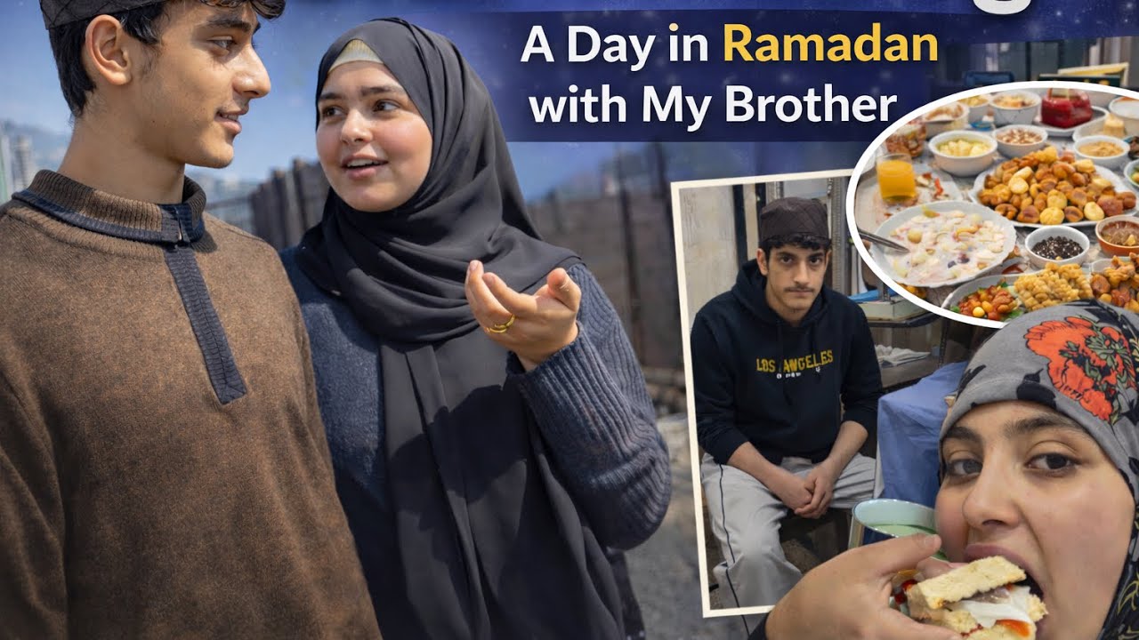 Ramadan Vlog 2026 || Sehri to Iftari Routine with My Brother 🌙✨