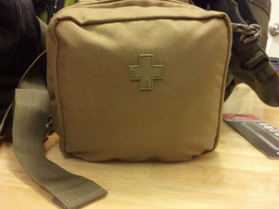 5.11 Med Pouch on 5.11 Rush 72 Belt Strap (Work In Progress)