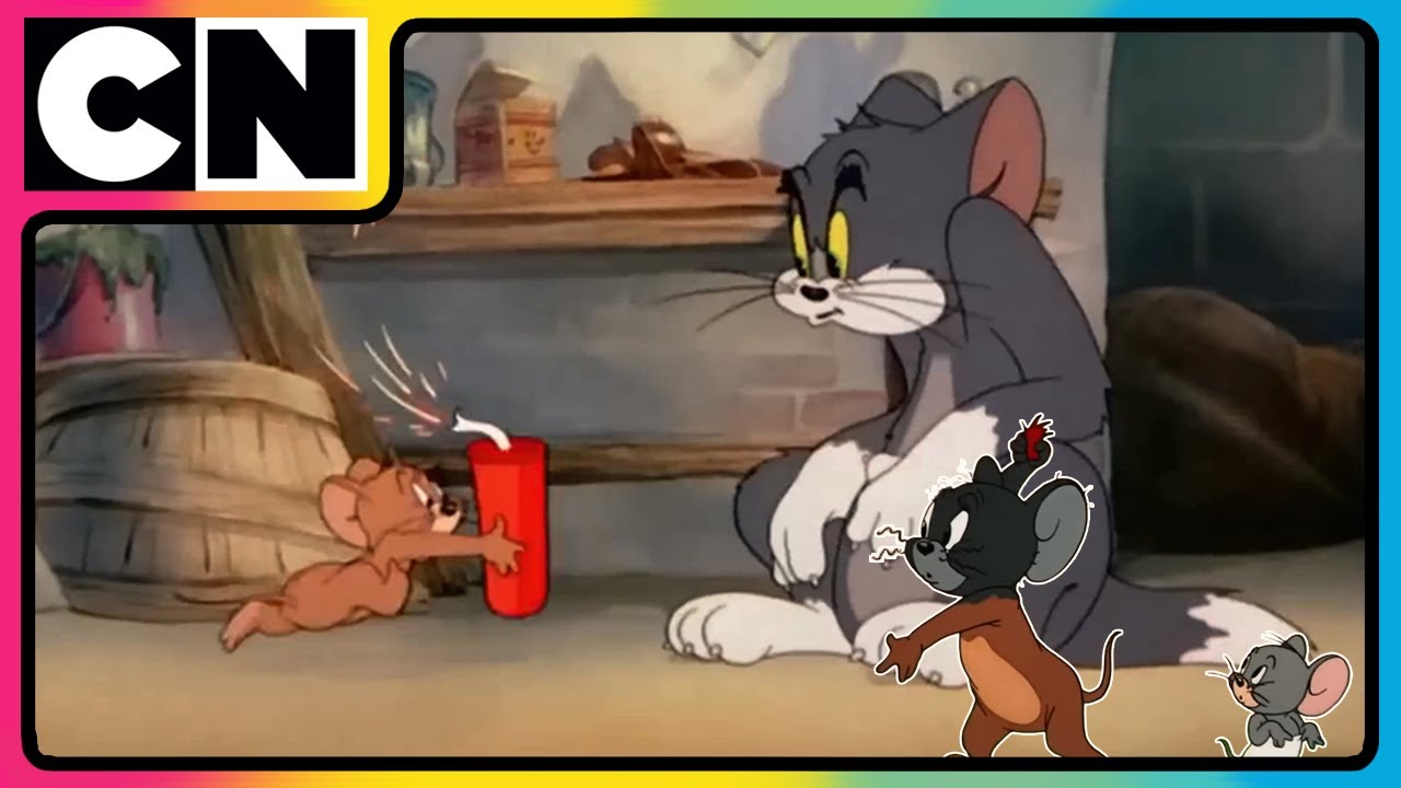 Tom & Jerry🐭😺| Nibbles&rsquo; Giant Diwali Surprise!😍| Cat and The Mouse | Cartoon for Kids ✨| @cnindia​