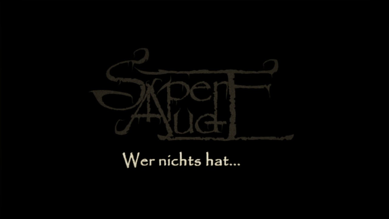 Sapere Aude - Der besorgte B&uuml;rger [Lyrics Video]