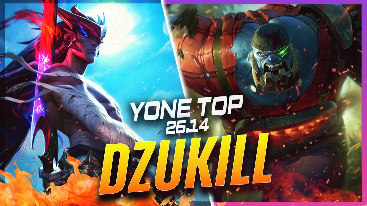 Dzukill - Yone vs Sion TOP Patch 26.14 - Grandmaster Yone Gameplay