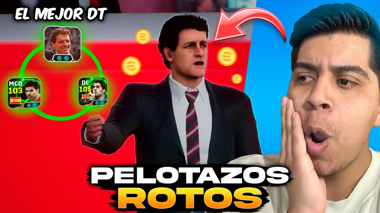 😱 Los PELOTAZOS están ROTÍSIMOS con el NUEVO DT en eFootball 2026
