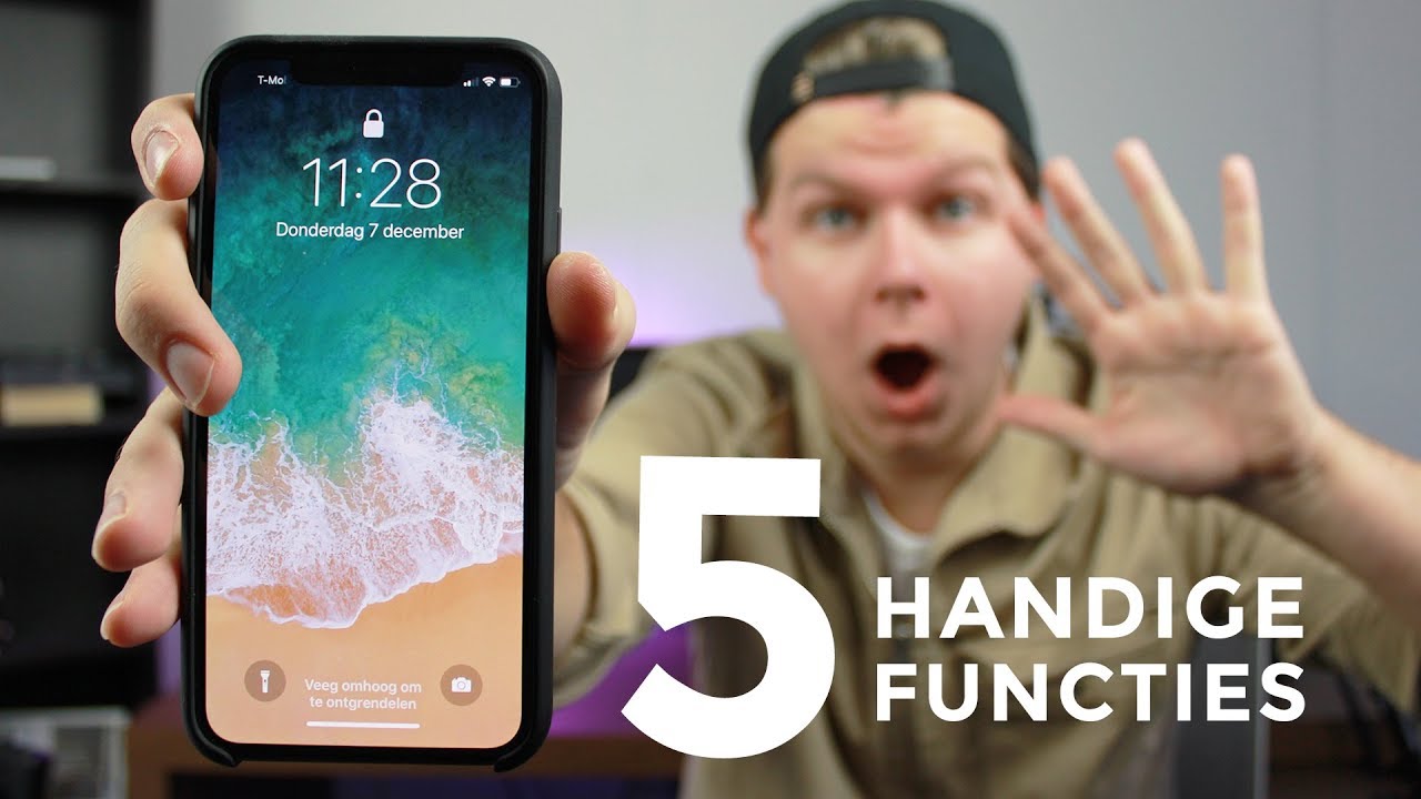 5 iPhone X functies die je nog niet wist!