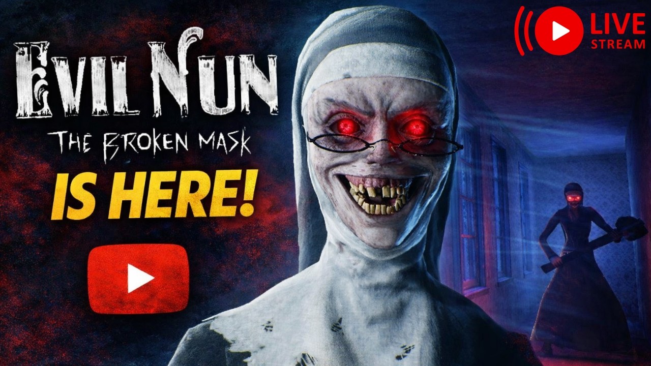 🔴EVIL NUN IS LIVE😨🤯 || EVIL NUN THE BROKEN MASK HINDI GAMEPLAY 💯🗣️