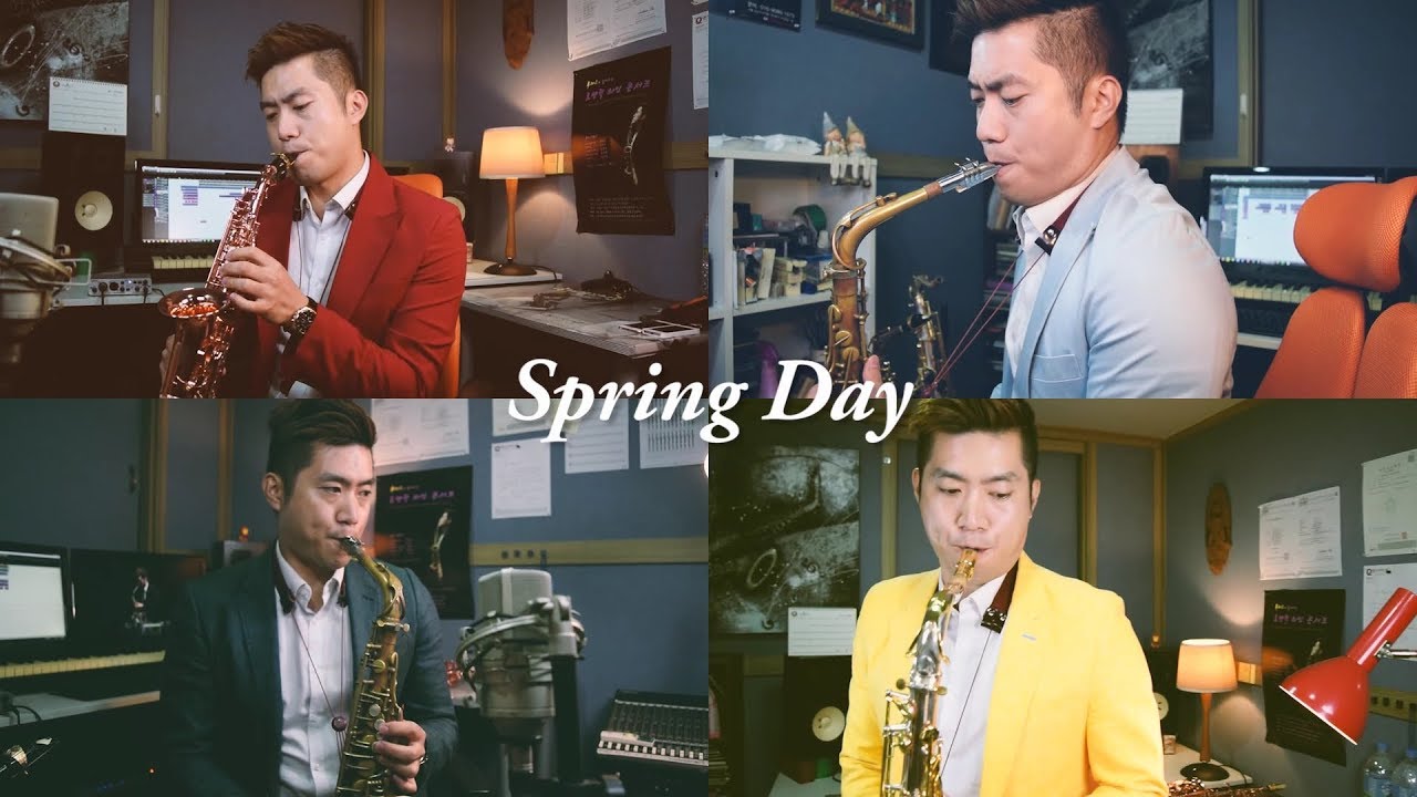 BTS(방탄소년단) - Spring Day (봄날) Saxophone Cover by Lukas Insung Lee 루카스 이인성