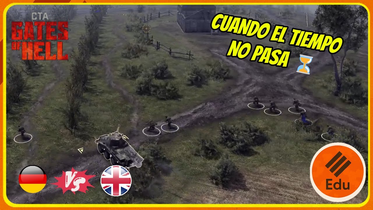 Cómo sobreviví al infierno británico hasta el minuto 30 😰| PvP al límite | Gates of Hell Ostfront