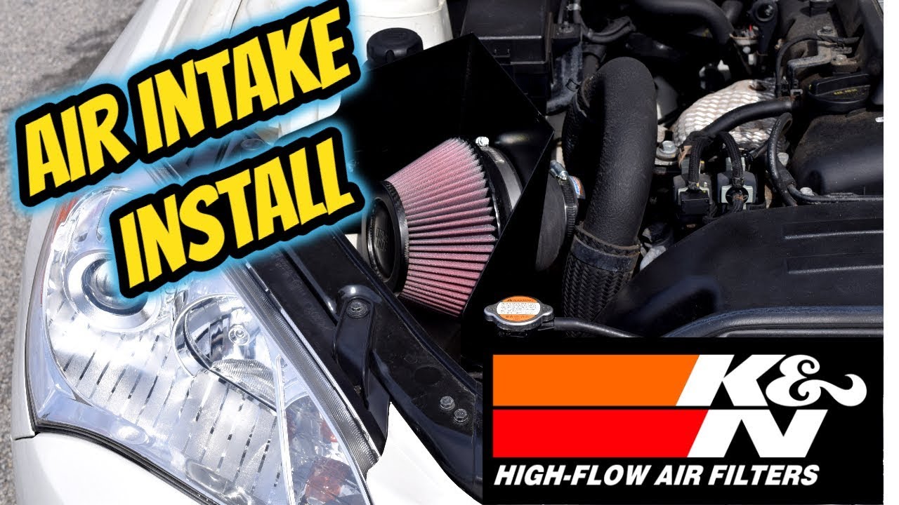 Установка воздухозаборника K&N Performance для Genesis Coupe 2.0T