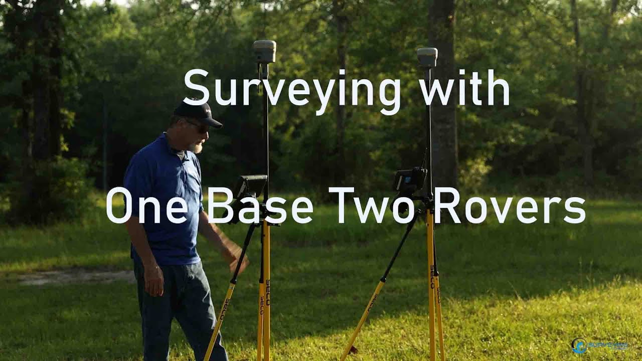 GPS RTK Surveying with one base and multiple rovers