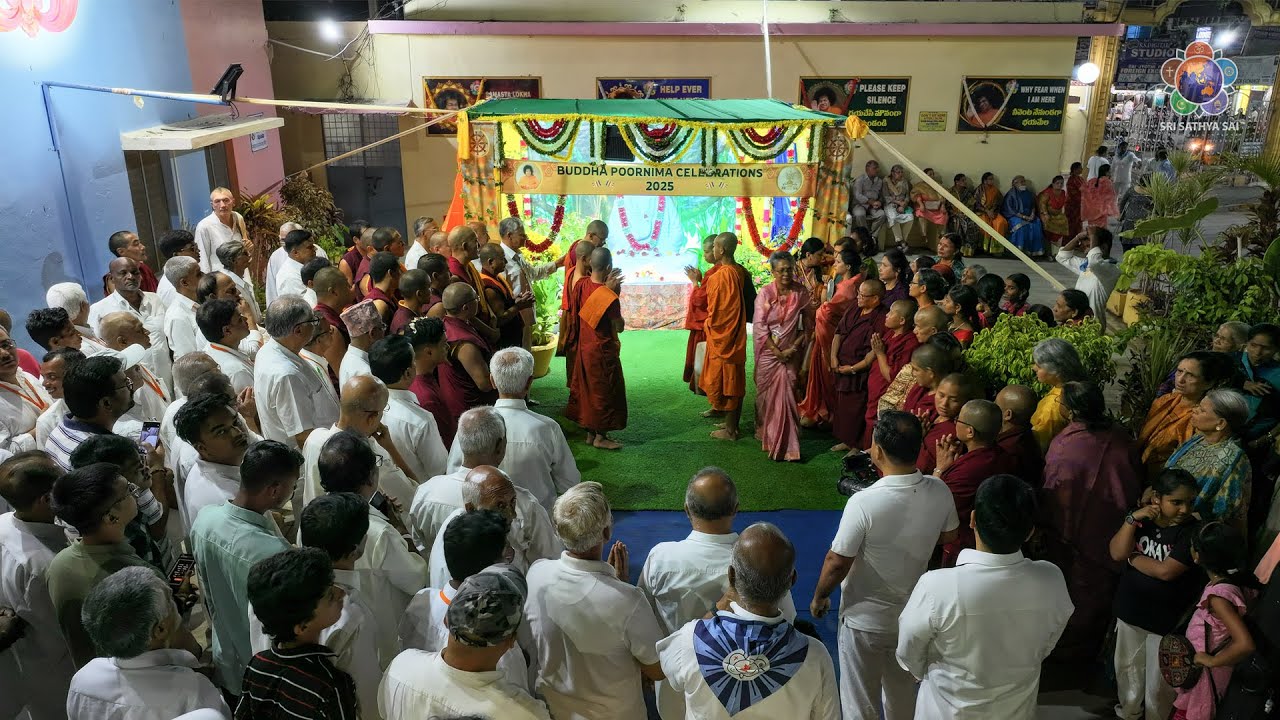 Unveiling of the Buddha Idol at East Prasanthi | May 11, 2025