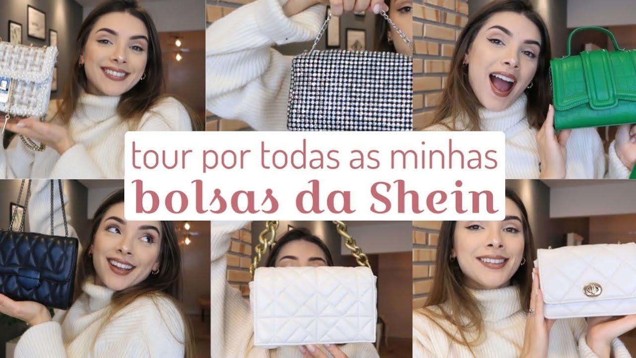 TOUR PELAS MINHAS BOLSAS DA SHEIN! ✨
