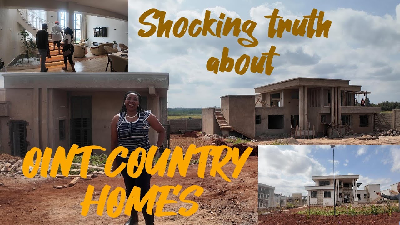 Shocking truth about @amara_realtyOINT COUNTRY HOMES Thika\\Building in Kenya @jenerikaberglund